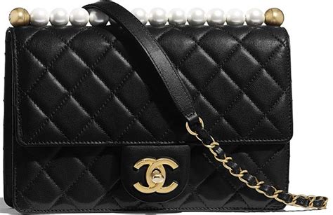 chanel short pearl handle bag|Chanel bags new collection.